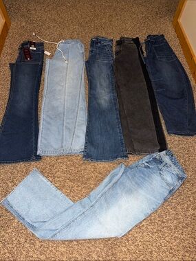 Bundle of women’s jeans - will sell bundled or separately